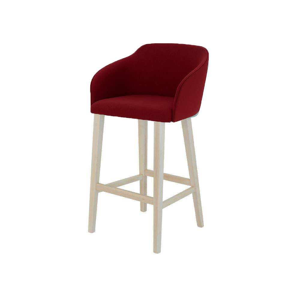 Scaun insula catifea BEJ | model CROCO