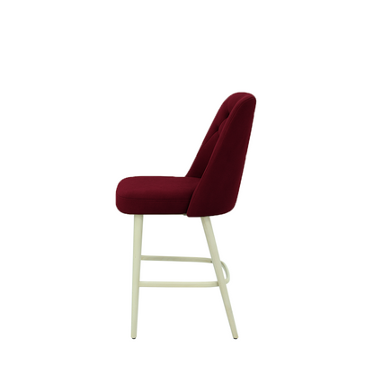 Scaun insula catifea ROZ | model SCOT