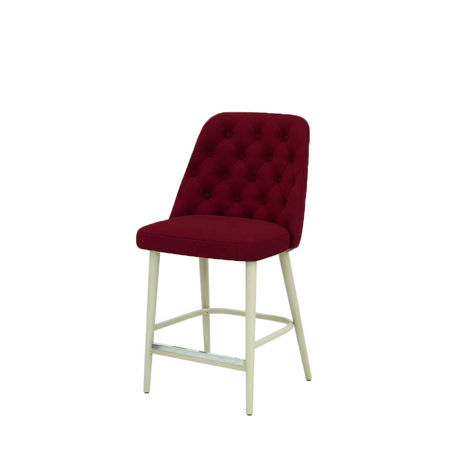 Scaun insula catifea ALBASTRA | model SCOT