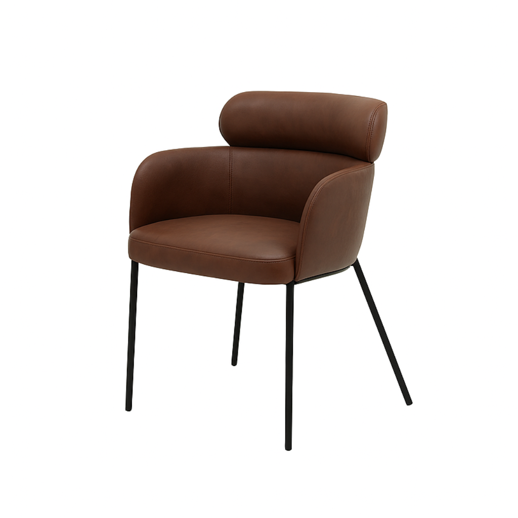 Scaun piele ALBA | model LENY