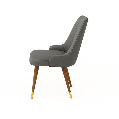 Scaun piele GALBENA | model MIRAY