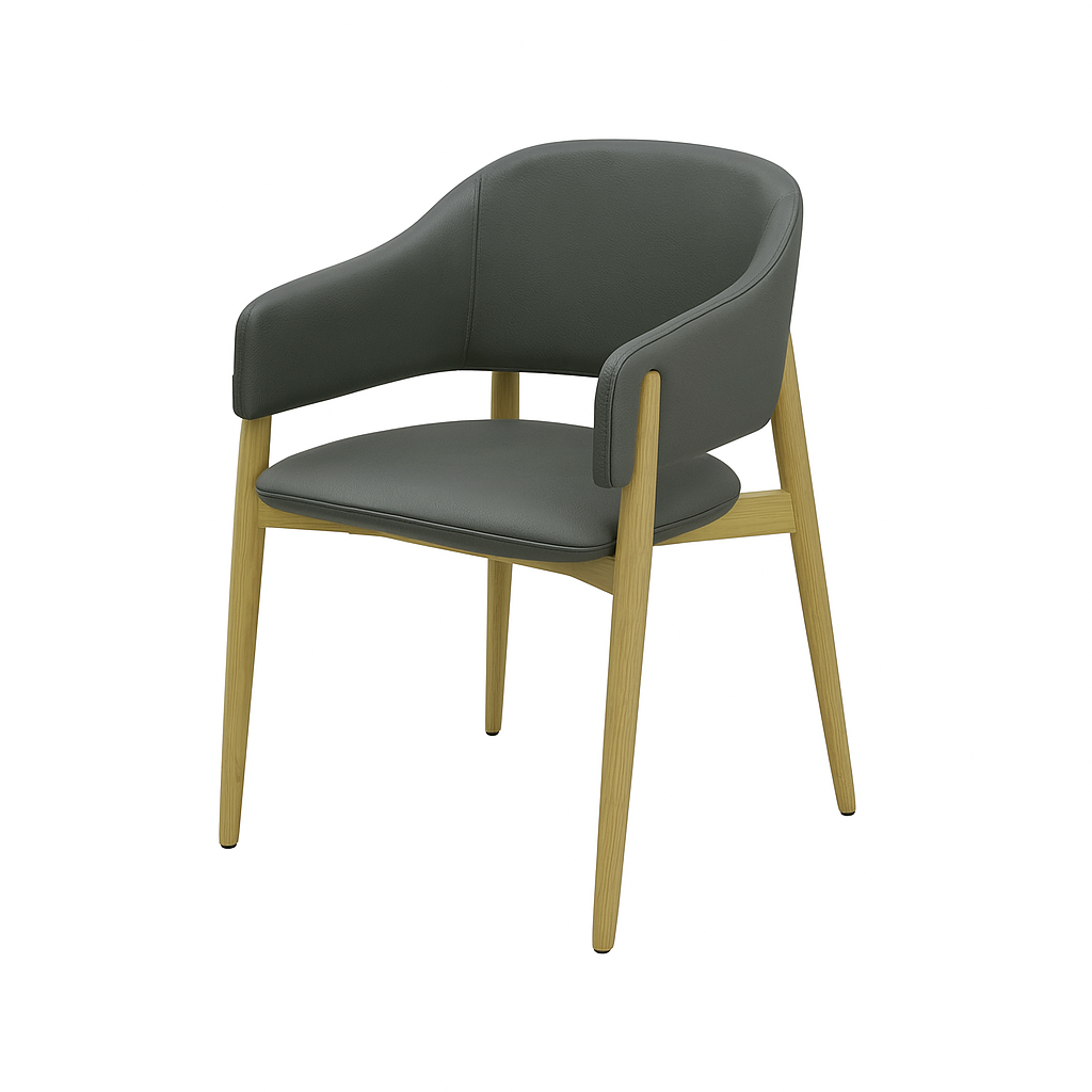 Scaun piele BEJ | model ALMA