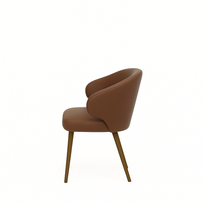 Scaun piele GALBENA | model CAPRICE