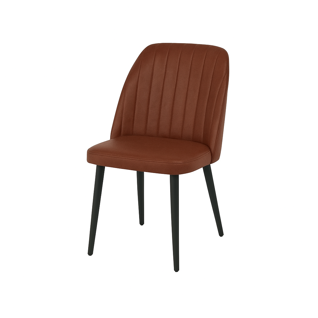 Scaun piele VERDE | model CREA