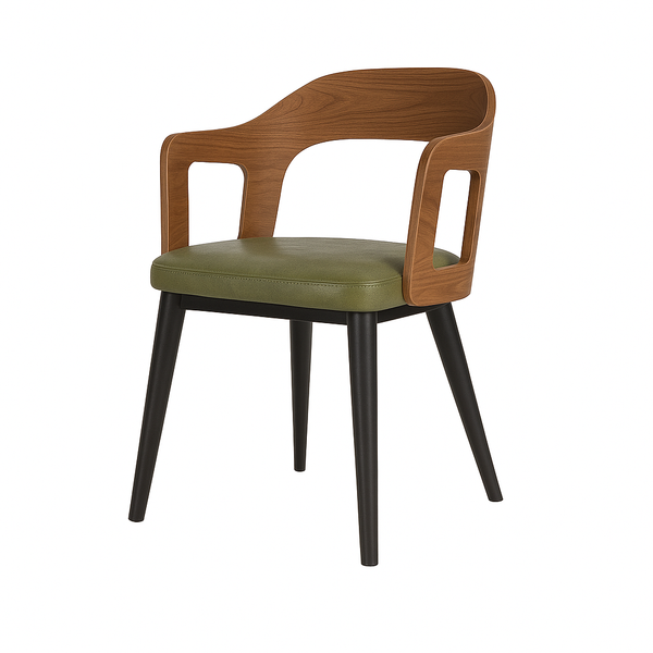 Scaun piele VERDE | model MOZI