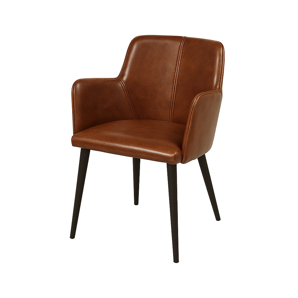 Scaun piele GRI | model RESI