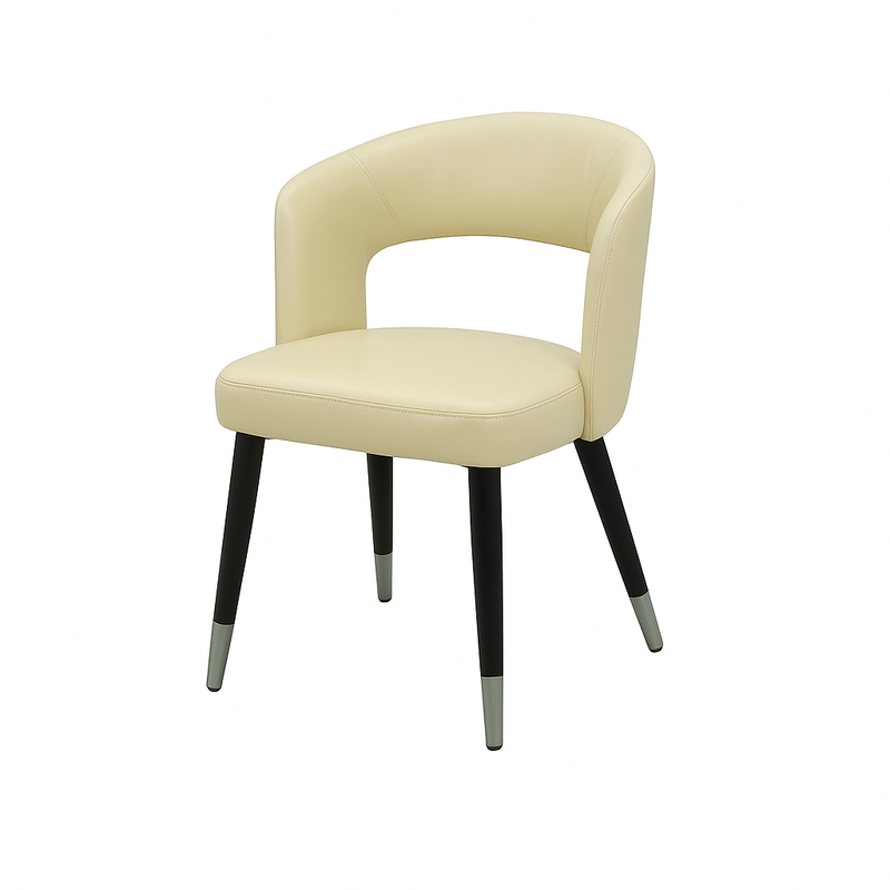 Scaun piele BEJ | model SANDY