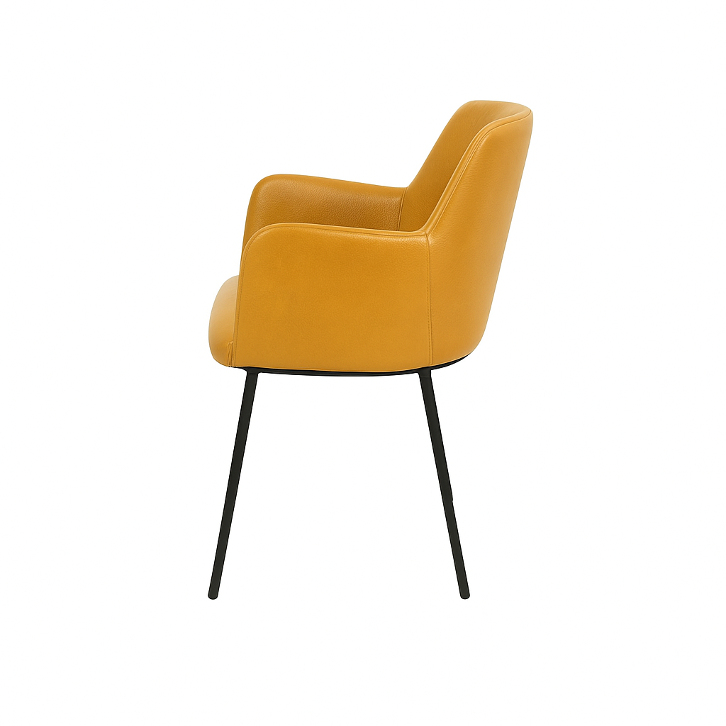 Scaun piele VERDE | model SIGMA