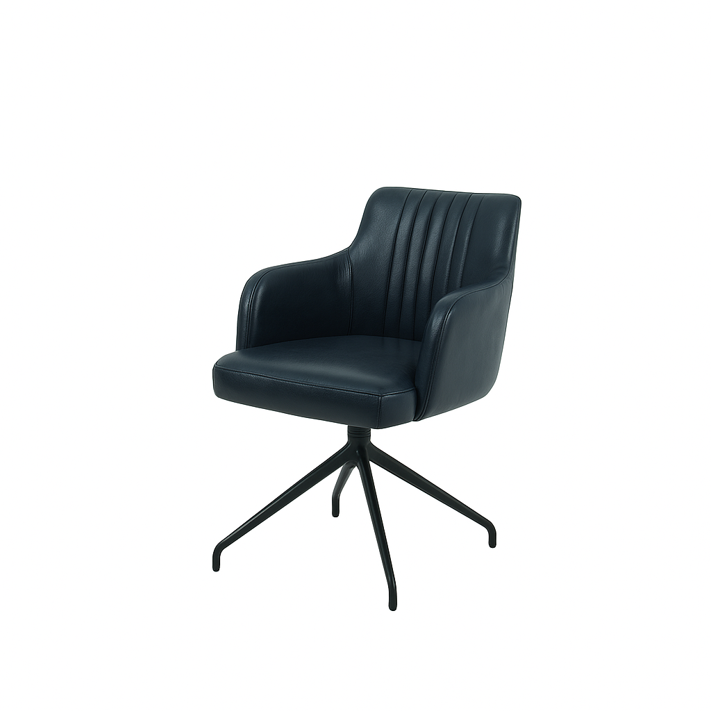 Scaun piele VERDE | model SOHO