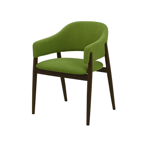 Scaun catifea VERDE | model ALBA